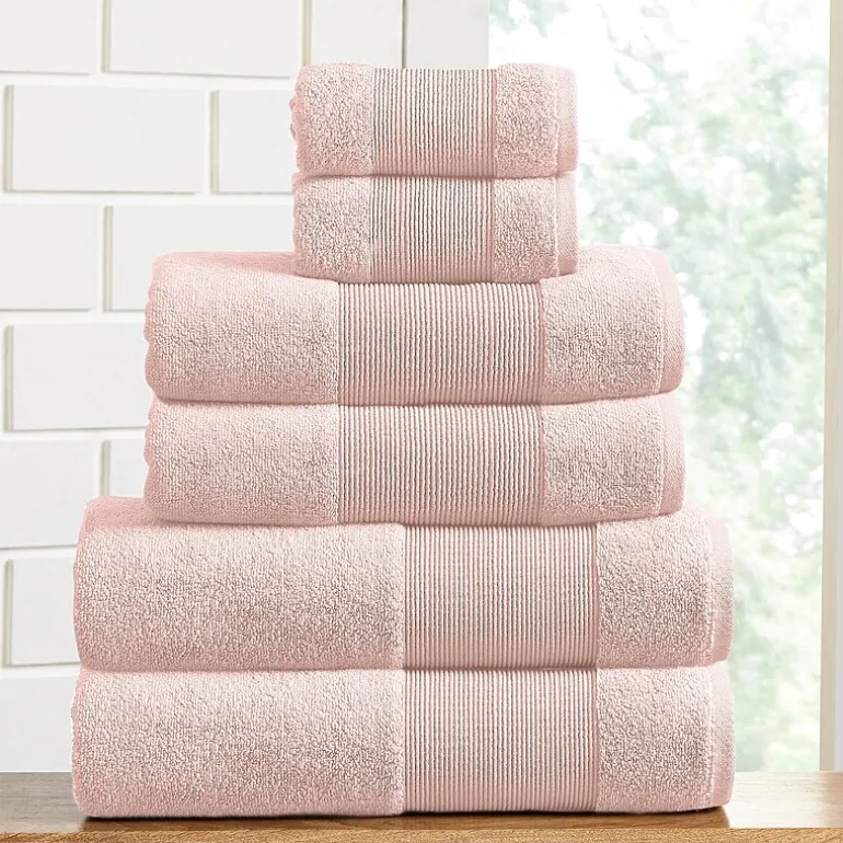 Aircloud 6-pc. Quick Dry Solid Bath Towel Set