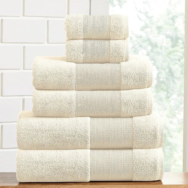 Aircloud 6-pc. Quick Dry Solid Bath Towel Set