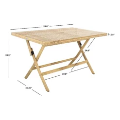 Akita Outdoor Folding Table