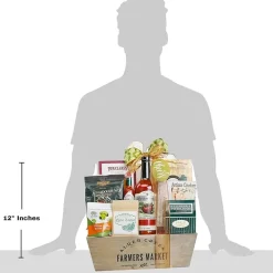 Alder Creek Bloody Mary Wood Crate Gift Set