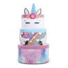 Alder Creek Born To Sparkle Unicorn Tower Food Set