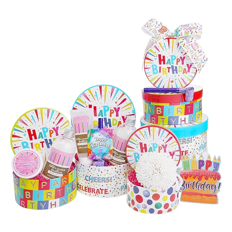 Alder Creek Happy Spa Wishes Gift Tower Food Set