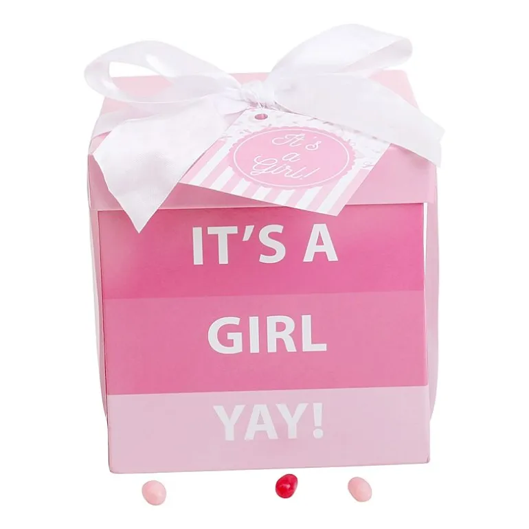 Alder Creek Its A Girl Baby Gift Box Food Set