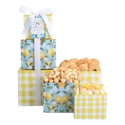 Alder Creek Lemon Twist 3-High Tower Food Set