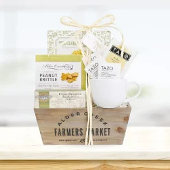 Alder Creek Serenity Tea Crate Food Set