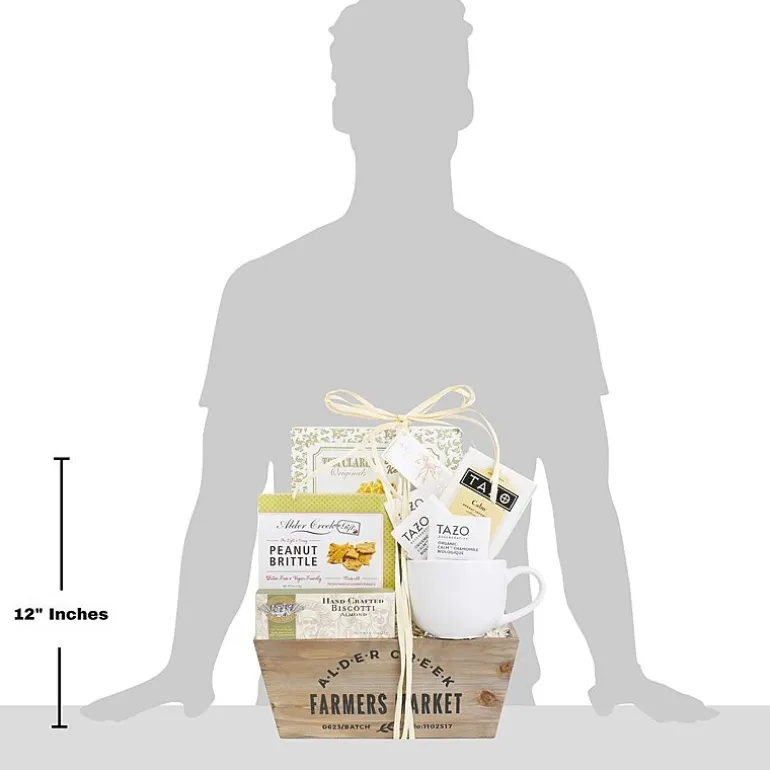 Alder Creek Serenity Tea Crate Food Set