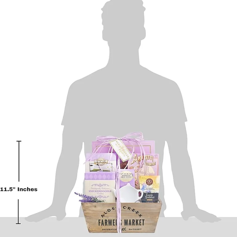 Alder Creek Time For Tea Lavender Gift Food Set