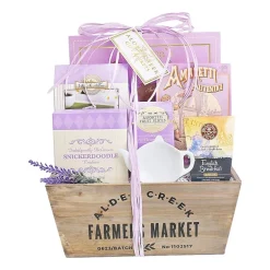 Alder Creek Time For Tea Lavender Gift Food Set