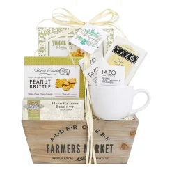 Alder Creek With Sympathy Serenity Tea Crate Food Set