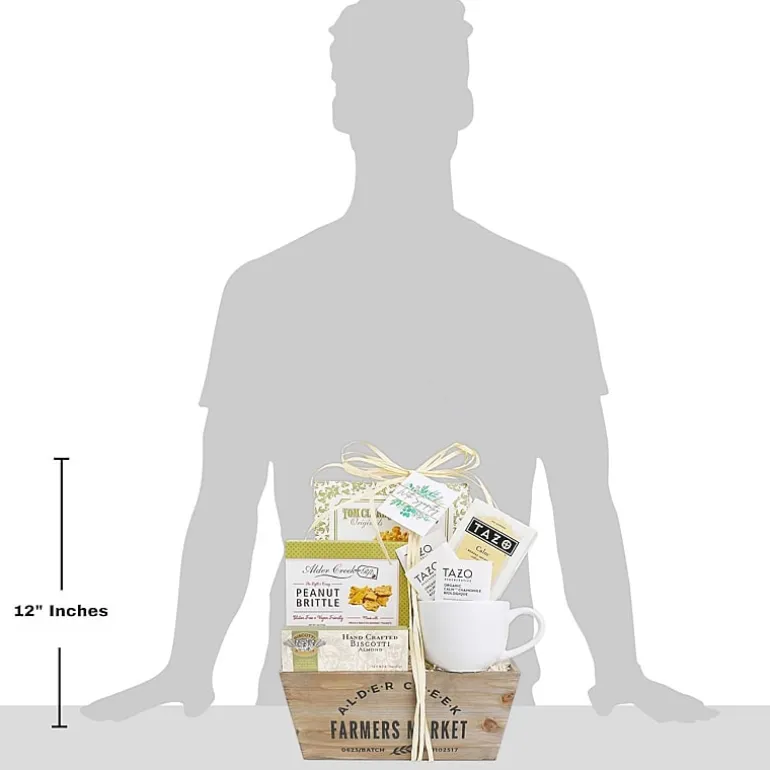 Alder Creek With Sympathy Serenity Tea Crate Food Set