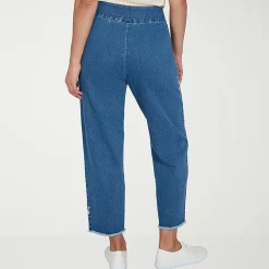 Alfred Dunner Camden Market Womens Straight Mid Rise Ankle Pant