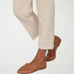Alfred Dunner Camden Market Womens Straight Mid Rise Pull-On Pant