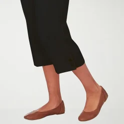 Alfred Dunner Classics Womens Straight Mid Rise Capri Pant