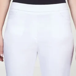 Alfred Dunner Classics Womens Slim Pull-On Pant