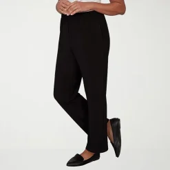 Alfred Dunner Classics Womens Mid Rise Soft Knit Pull-On Pant
