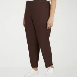Alfred Dunner Classics Womens Plus Slim Pull-On Pants
