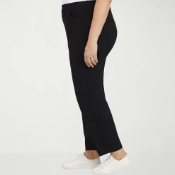 Alfred Dunner Classics Womens Plus Slim Pull-On Pants