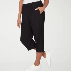 Alfred Dunner Crowd Pleaser Womens Straight Capri Pant
