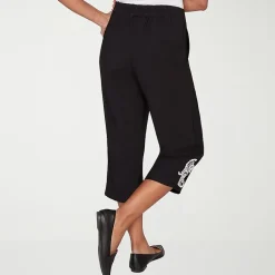 Alfred Dunner Crowd Pleaser Womens Straight Capri Pant