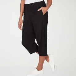 Alfred Dunner Crowd Pleaser Womens Straight Capri Pant