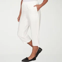 Alfred Dunner Crowd Pleaser Womens Straight Capri Pant
