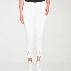 Alfred Dunner Mykonos Womens Straight Mid Rise Pull-On Pant