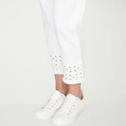Alfred Dunner Mykonos Womens Straight Mid Rise Pull-On Pant