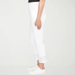 Alfred Dunner Mykonos Womens Straight Mid Rise Pull-On Pant