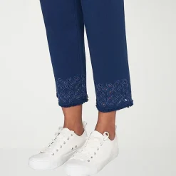 Alfred Dunner Mykonos Womens Straight Mid Rise Pull-On Pant