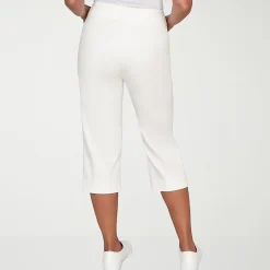 Alfred Dunner Resort Living Womens Straight Capri Pant