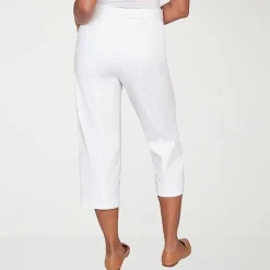Alfred Dunner Womens Straight Capri Pant