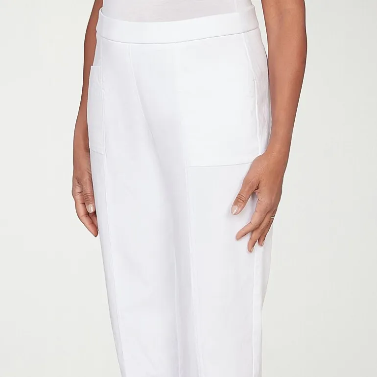 Alfred Dunner Womens Straight Capri Pant