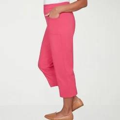 Alfred Dunner Womens Straight Capri Pant