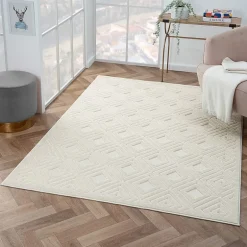 Alina Bel Geometric Indoor Outdoor Rectangular Area Rug