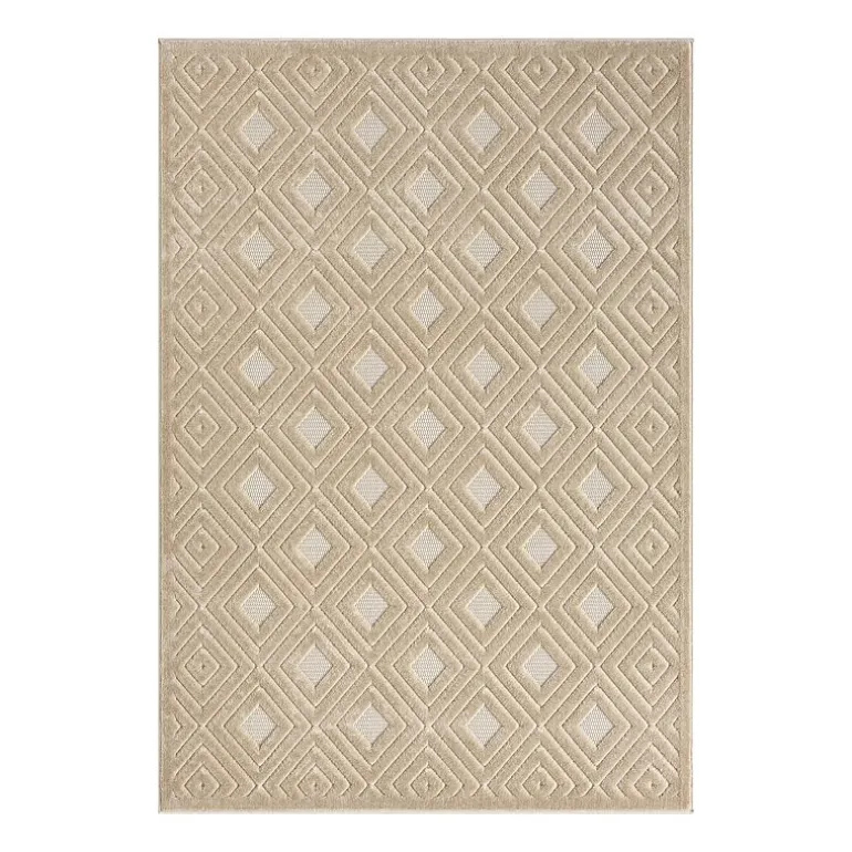 Alina Bel Geometric Indoor Outdoor Rectangular Area Rug
