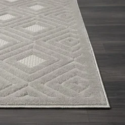Alina Bel Geometric Indoor Outdoor Rectangular Area Rug