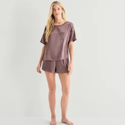AMB CAPSULE SATIN SET