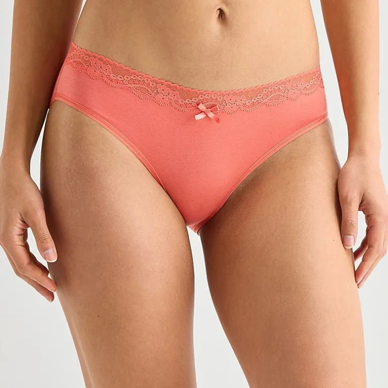 Ambrielle Cotton Bikini Panty
