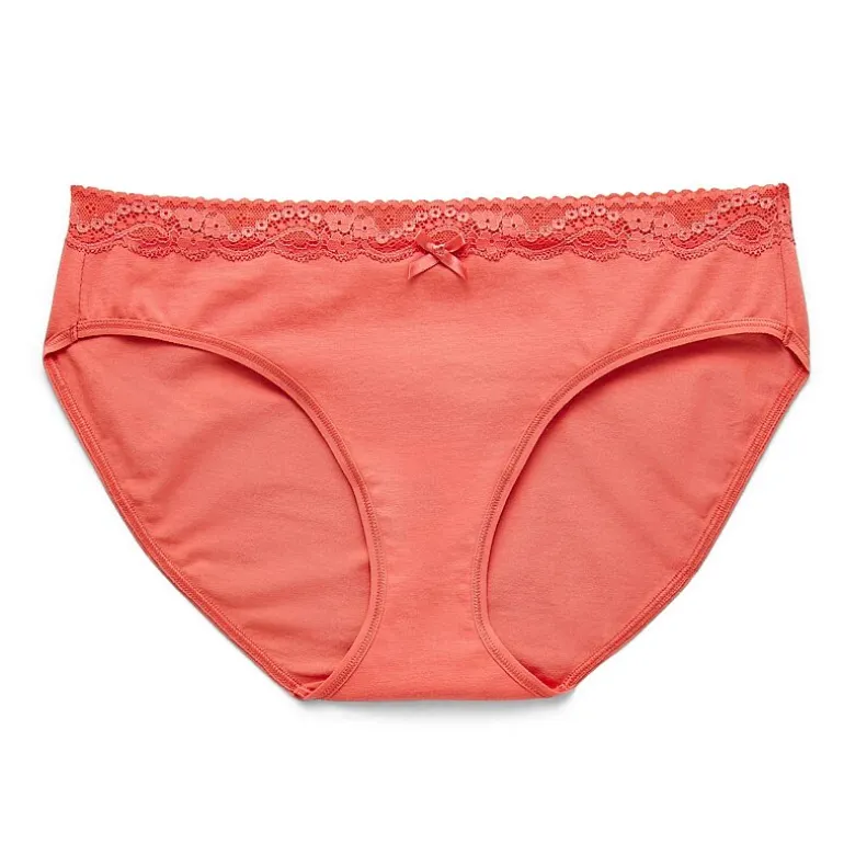 Ambrielle Cotton Bikini Panty