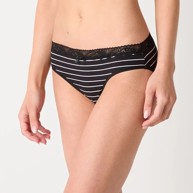 Ambrielle Cotton Bikini Panty