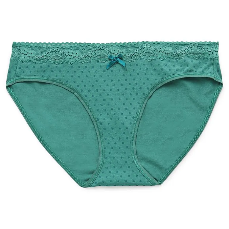 Ambrielle Cotton Bikini Panty