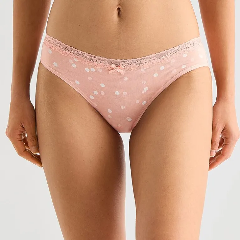 Ambrielle Cotton Bikini Panty