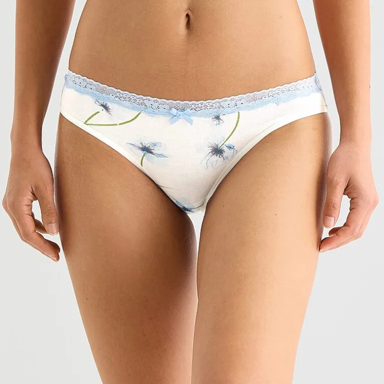 Ambrielle Cotton Bikini Panty