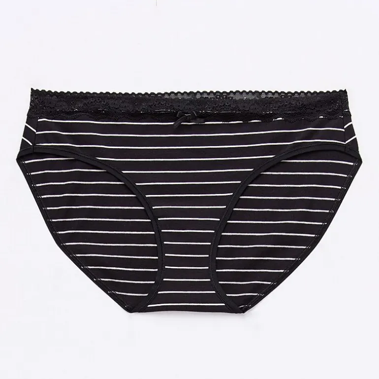 Ambrielle Cotton Bikini Panty