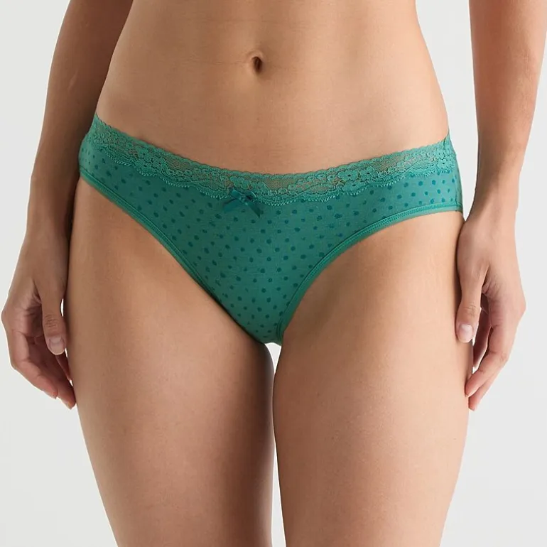Ambrielle Cotton Bikini Panty