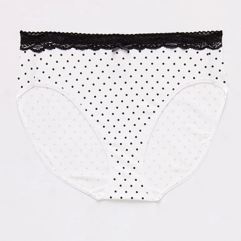 Ambrielle Cotton Bikini Panty
