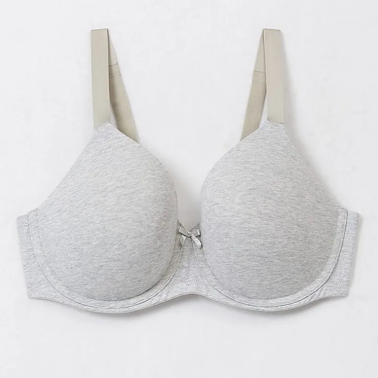 Ambrielle Cotton Full Coverage Underwire Bra