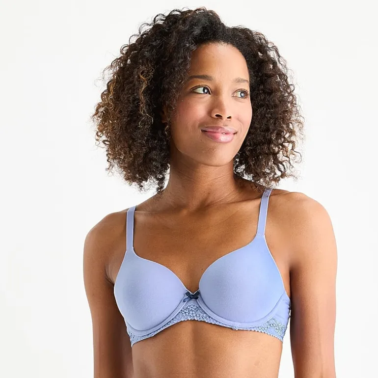 Ambrielle Cotton Full Coverage Underwire Bra