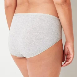 Ambrielle Cotton High Cut Panty