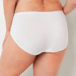 Ambrielle Cotton High Cut Panty